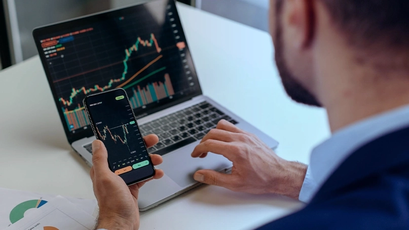 Panel de control de trading de Fuerza Dalvex